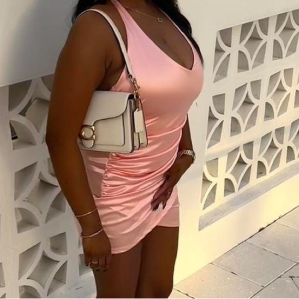 Windsor Blush Pink Mini Dress
